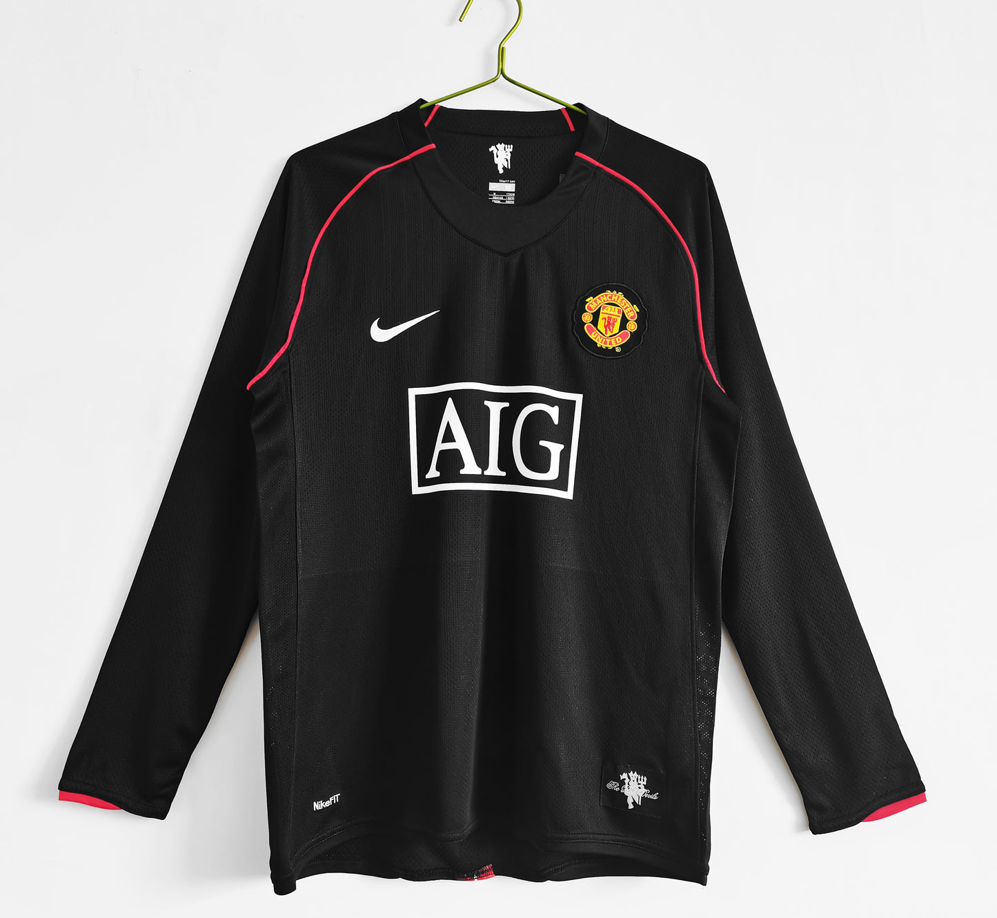 2ª RETRO MANCHESTER UNITED 07/08 MANGA LARGA