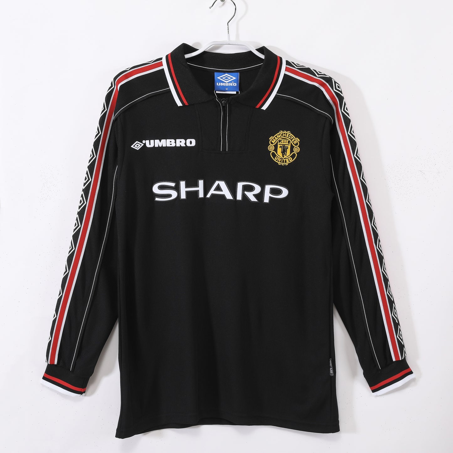 2ª RETRO MANCHESTER UNITED 98/99 MANGA LARGA