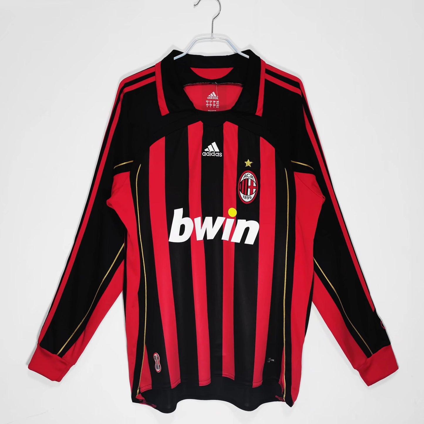 1ª RETRO AC MILAN 06/07 MANGA LARGA
