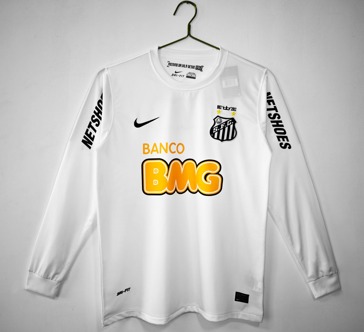1ª RETRO SANTOS 11/12 MANGA LARGA