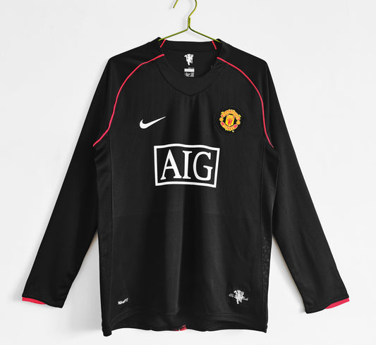 2ª RETRO MANCHESTER UNITED 07/08 MANGA LARGA