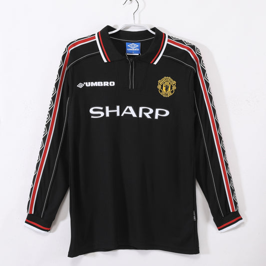 2ª RETRO MANCHESTER UNITED 98/99 MANGA LARGA