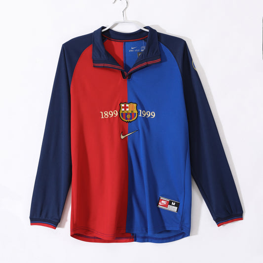 1ª RETRO BARCELONA 99/00 MANGA LARGA