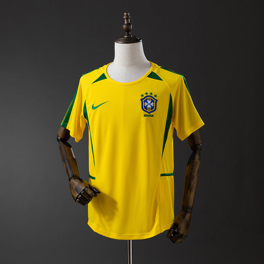 Camiseta Retro Brasil 2002 – Primera Equipación