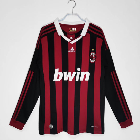 1ª RETRO AC MILAN 09/10 MANGA LARGA