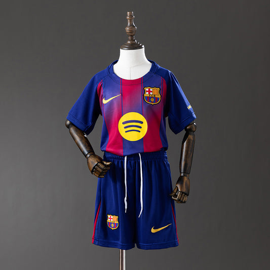 Camiseta Barcelona 2025/26 – Primera Equipación Versión Niño