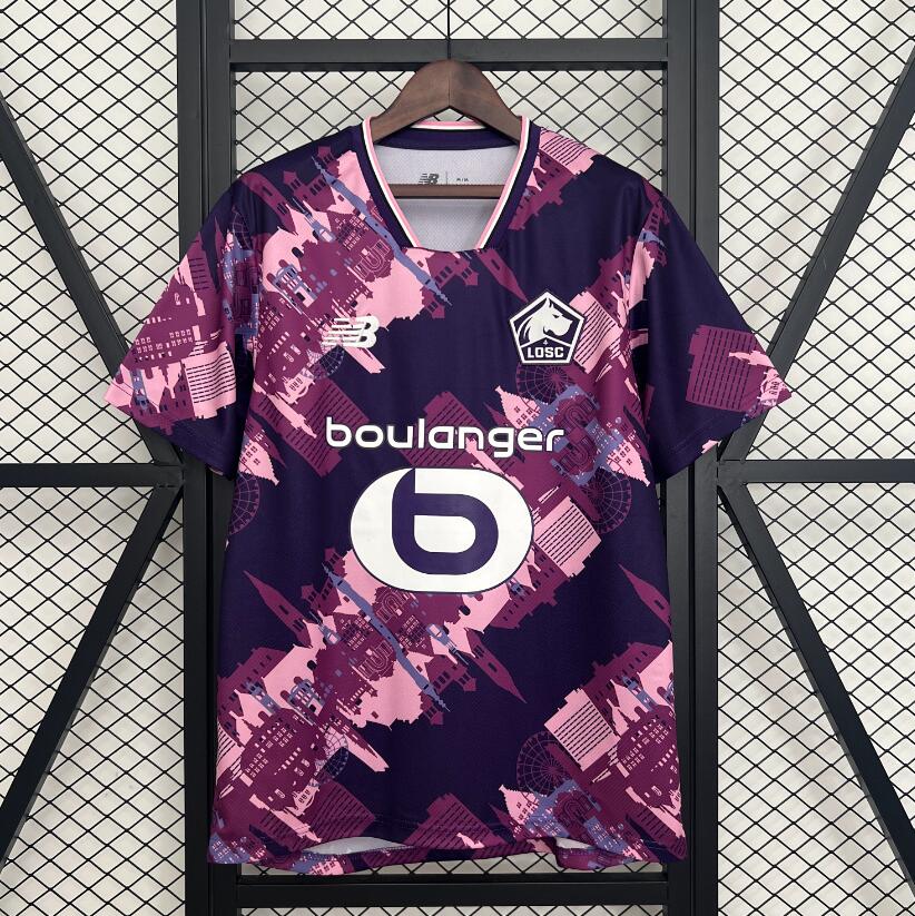 Camiseta Lille 2025/26 – Segunda Equipación Versión Fan