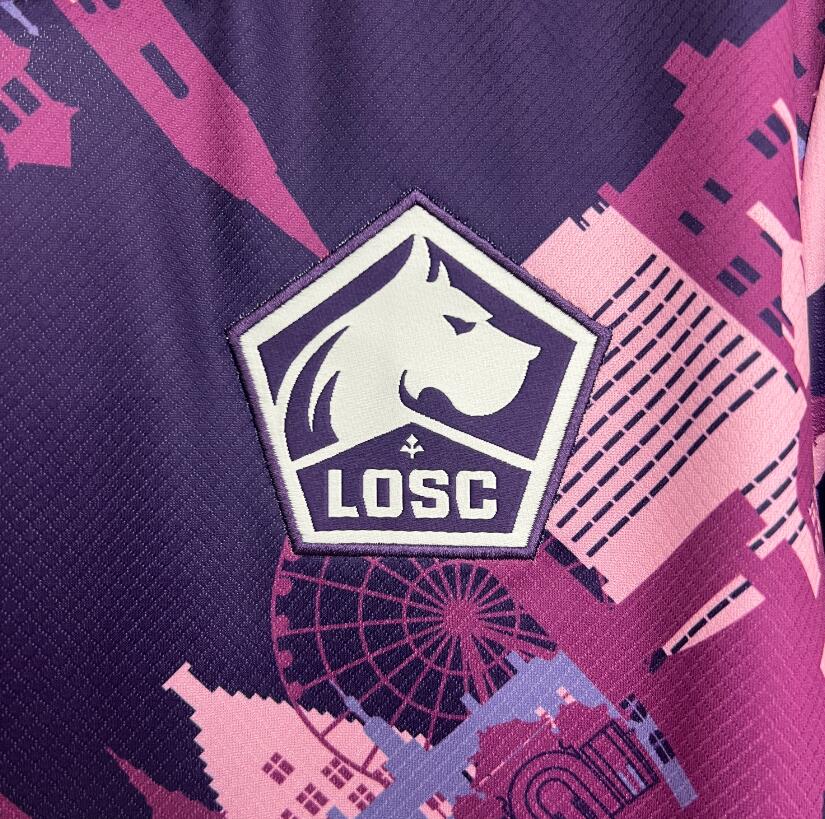 Camiseta Lille 2025/26 – Segunda Equipación Versión Fan