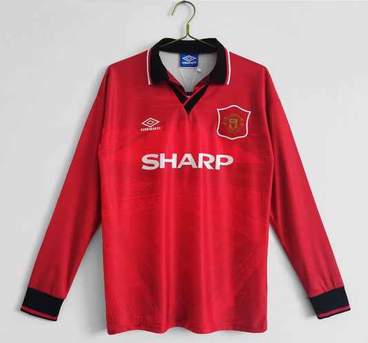 1ª RETRO MANCHESTER UNITED 94/95 MANGA LARGA