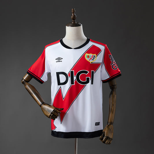 Camiseta Rayo Vallecano 2025/26 – Primera Equipación Versión Fan