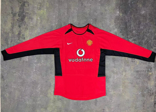 1ª RETRO MANCHESTER UNITED 02/03 MANGA LARGA